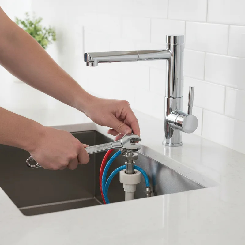 Comment poser un robinet de cuisine : tutoriel pas à pas